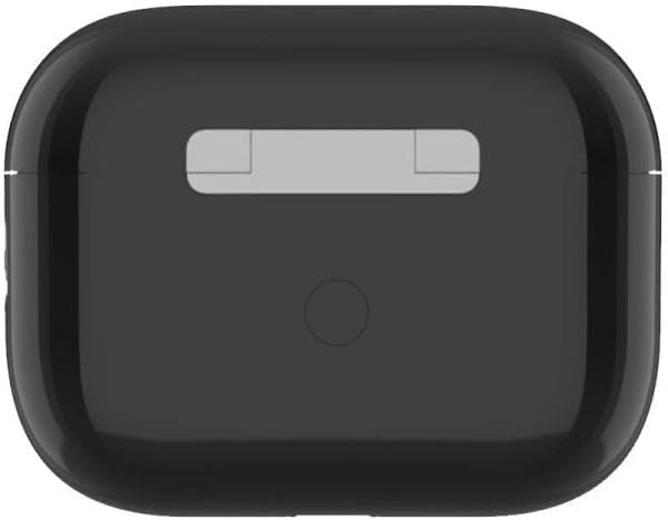 Top view of the Qubo TWS-400BK charging case.