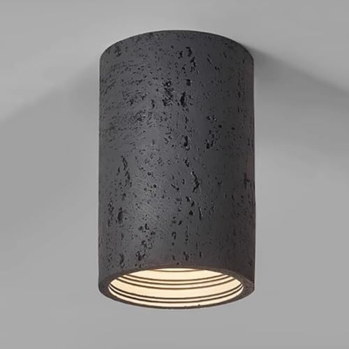 Montaje descarga diseño piedra cueva luz techo cilindro de 6 premium