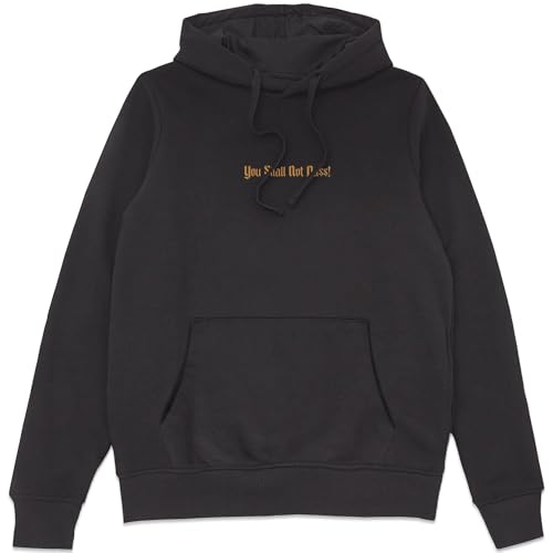 Image of Zavvi Lord Of The Rings You Shall Not Pass Hoodie - Black M
