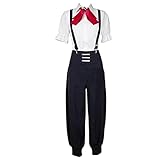 Echunchan Death Parade Death Billiards Nona Cosplay Costume Halloween Christmas Costume (L, Female)