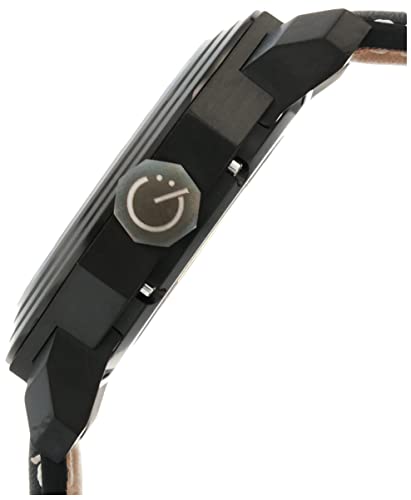 Gevril Men's Canal St Automatic Watch, Genuine Italian Handmade Leather Strap2