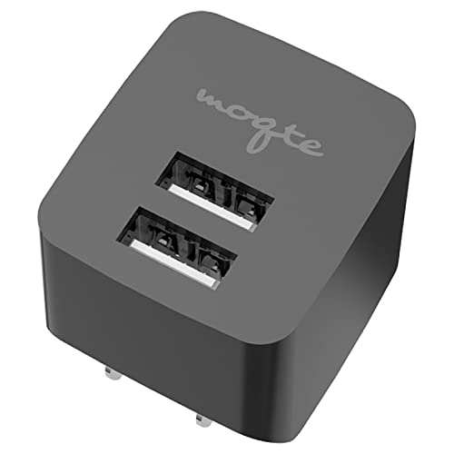 多摩電子工業株式会社 コンセントチャージャー USB-A×2PORT 多摩電子工業MQ-A77U-BK ブラック 合計最大出力2.4A 急速充電に対応