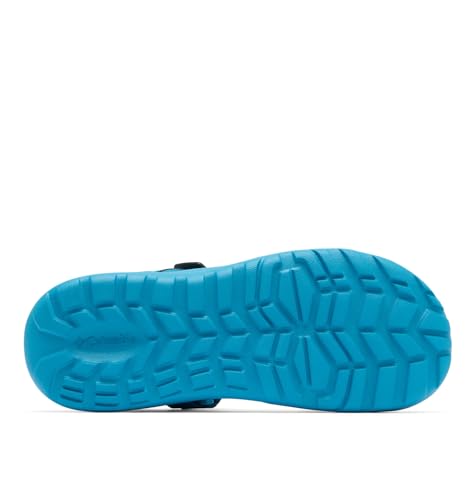 Columbia Mens Peakfreak Roam Sandal, Blue Echo/Black, 14