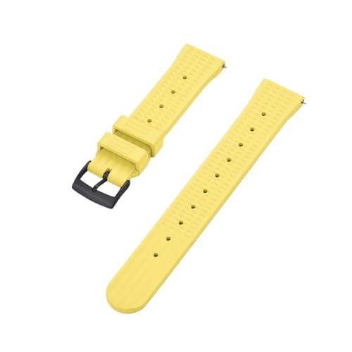 Bracelet de montre en caoutchouc fluoré idéal pour le sport et les loisirs nautiques