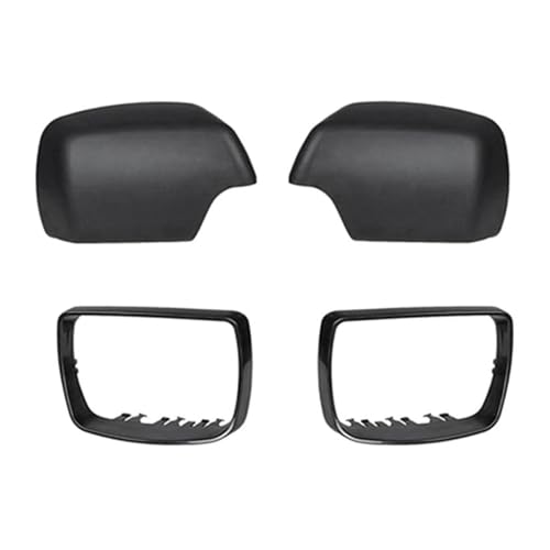 Coque de rétroviseur noir pour E53 X5 2000-2006 cadre de remplacement DEHIWI