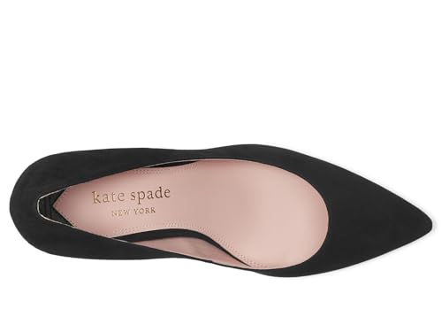 kate spade new york Women's Charmer Pumps, Black/Silver, 6.52