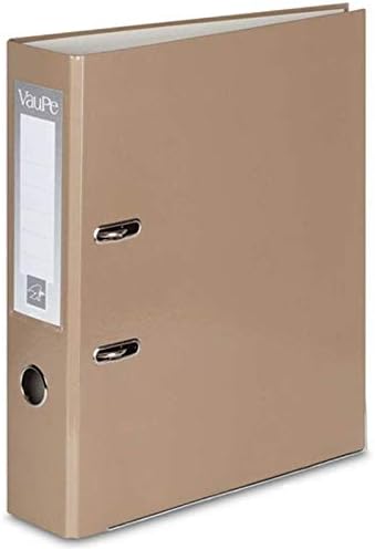 1 Cocoa A4 Large 75mm Lever Arch Files Folders Metal Edge & Pull Stationery Document Storage Paper Office School