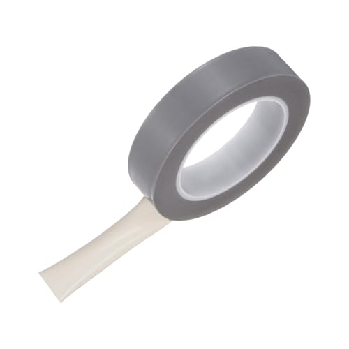 Image of HARFINGTON Fabric PTFE Tape Roll, 1 inch x 108ft High Temperature PTFE Adhesive Tape 0.18mm Thickness for Vacuum Sealer Machine Hand Sealers, Grey