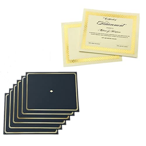 Kit certificat complet 180 pcs avec sceaux or pour valoriser la réussite