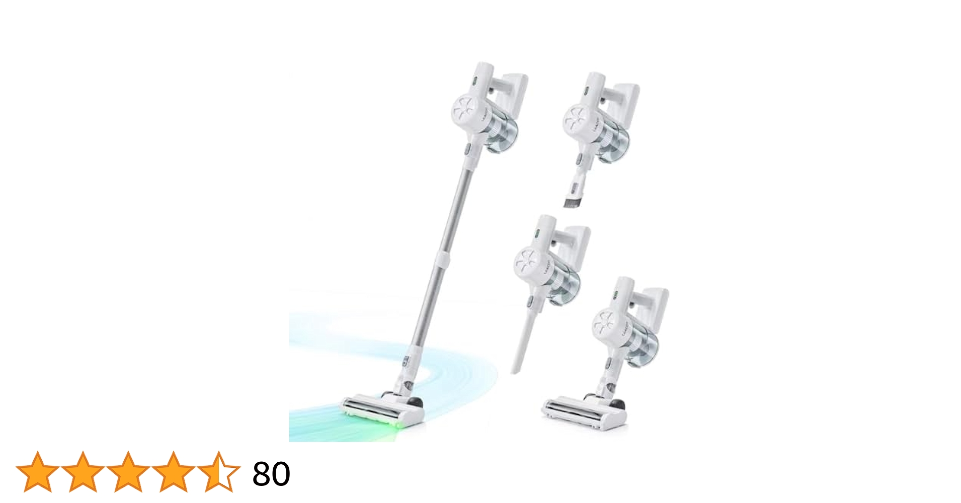 Amazon | 掃除機 コードレス 42000pa LEACCO コードレス掃除機