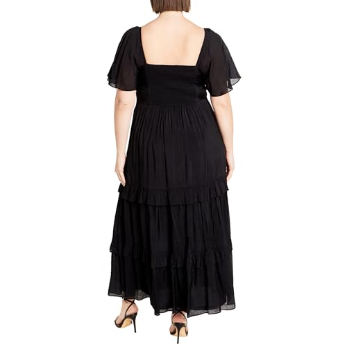 Image of City Chic Women's Plus Size Dress - Marci Maxi