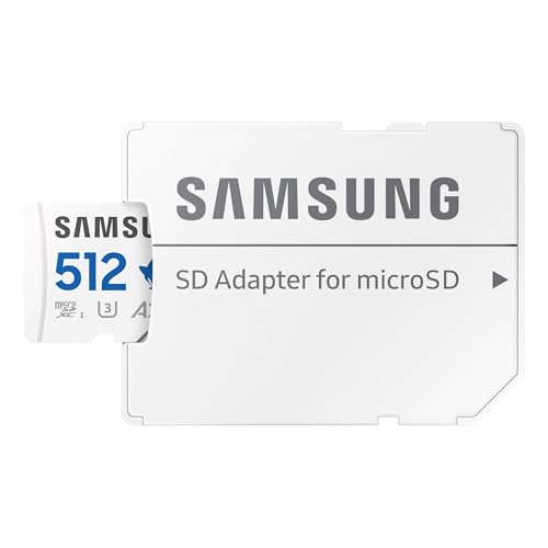 Image of Samsung PRO Plus Sonic The Hedgehog + Adapter, 512GB microSDXC, Up-to 180MB /s, Full HD & 4K UHD, UHS-I, C10, U3, V30, A2, for Nintendo-Switch, Steam Deck, GoPRO, DJI Drone, Tablets (MB-MD512SA /LC1)