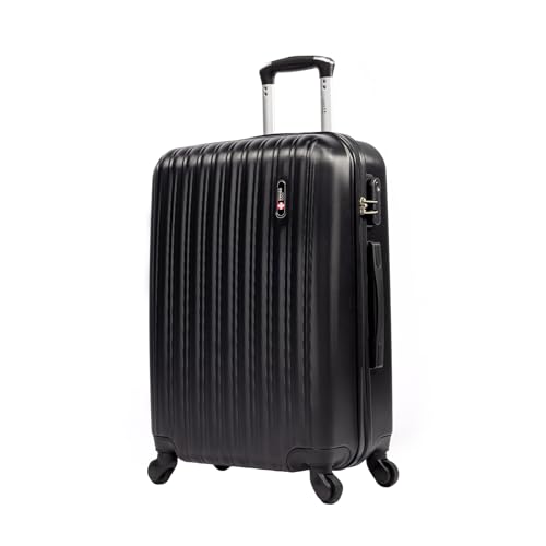 Mala de viagem 23kg Média Londres Swiss Move Preta