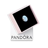 PANDORA Opalescent Ocean Blue Charm - Summer Jewelry - Compatible Moments - Gift for Her - Sterling Silver with Blue Opal - With Gift Box