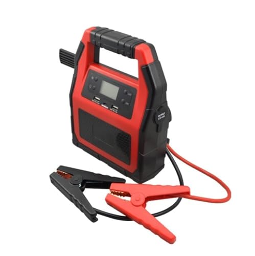Arrancador portátil de 42000 mAh, 12 V y 24 V, corriente máxima de 1500 A para todos los coches, camiones y vehículos pesados, paquete de refuerzo de batería de emergencia para coche con función de