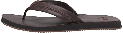 Quiksilver Men's Flip-Flop, Brown/Brown/Brown