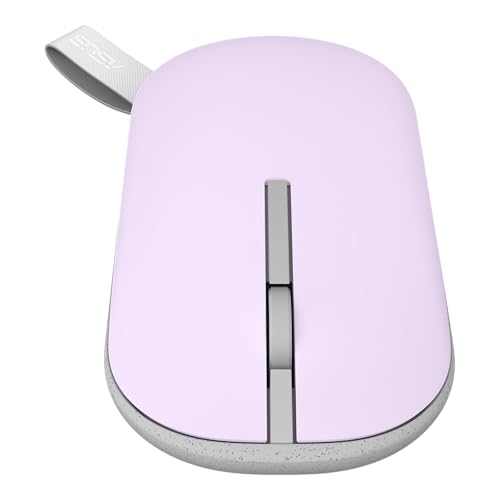Souris ASUS Marshmallow MD100 Lilas souris optique Bluetooth PC Mac - 2