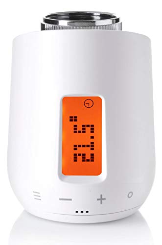 Preisvergleich Produktbild Heizkörperthermostat Genius LCD 100 Eurotronic Touch Bedienung, Fast-Link-Programmierung, Kostenlose App