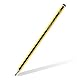 STAEDTLER Bleistift Noris 120, Made from Upcycled Wood, Härtegrad H, Rutschfeste Soft-Oberfläche, hohe Buchfestigkeit, hohe Qualität Made in Germany, Blisterkarte mit 2 Stück, 120-3 BK2D