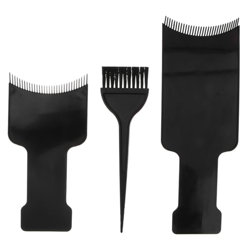 DECOMELODY 3pièces Peigne De Coloration Planche à Teinture Professionnelle Kit Outils De Teinture Pour Cheveux Brosse à Cheveux