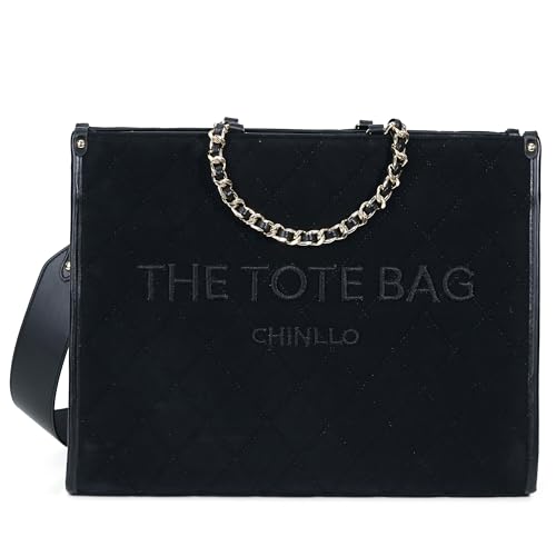 Image of Chinllo Laptop Tote Bag for Women Top Handle Satchel Purse and Handbags Work Compartment with Shoulder Strap