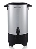 Elite Gourmet CCM040X 40 Cup Electric Hot Water Coffee Brewer Urn, Removable...