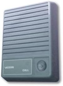 VALCOM VC-V-1074 Talkback Doorplate Surface Speaker- Gray - NEW - White Box - VC-V-1074