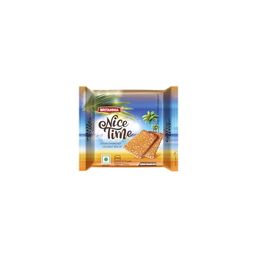 Image of Britannia Nice Time Coconut Biscuits, 59.4g