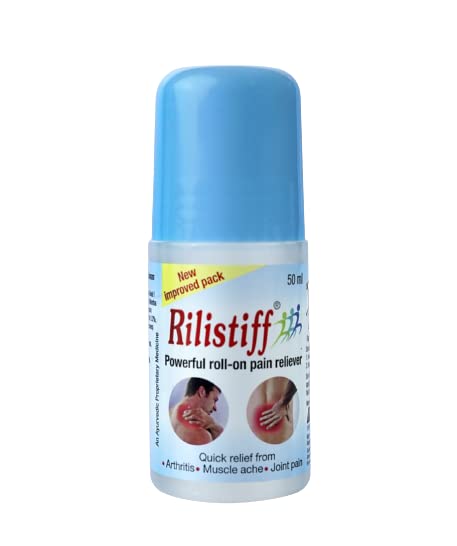 Rilistiff Powerful Pain Reliever Roll-On (Pack of 2) (B095SVDSVQ) Amazon Price History, Amazon Price Tracker