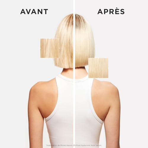 Kérastase, Blond Absolu, Sérum Réparateur & Fortifiant à l'Acide Hyaluronique Pure 2%, Pour Cheveux Blonds, Méchés & Décolorés, Texture Légère, 50 ml
