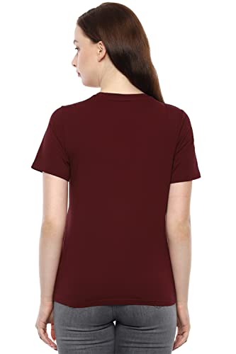 Image of Van Heusen Women's Solid Regular Fit T-Shirt