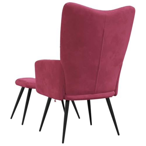 Chaise longue en velours bleu pour utilisation intérieur extérieur - 6