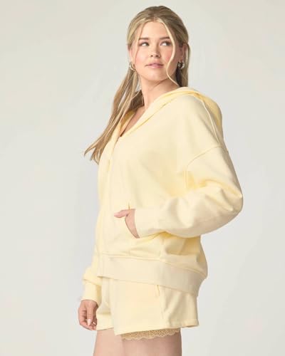 Image of florence by mills Women's Cozy Crush Oversized Zip Hoodie