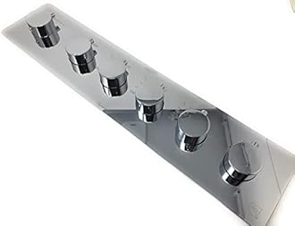 Cascada Luxurious Recessed Large LED Waterfall Rainfall Shower System (Rose Gold)