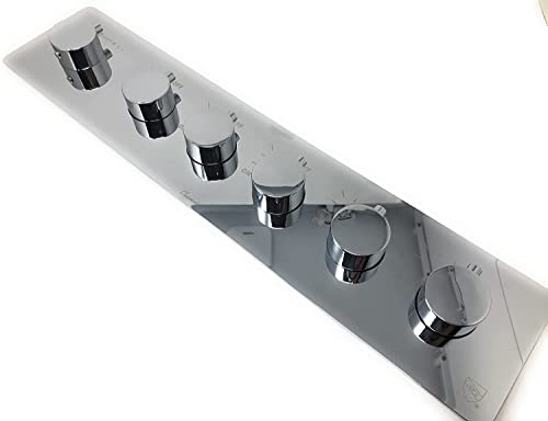 Cascada Luxurious Recessed Large LED Waterfall Rainfall Shower System (Rose Gold)