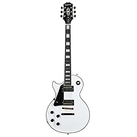 Epiphone Les Paul Custom, Lefty Alpine White with Gold Hardware