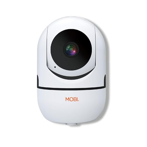Image of MOBI - MobiCam Indoor Camera - Baby Monitor with Camera and Audio - Smartphone and Wi-Fi Access