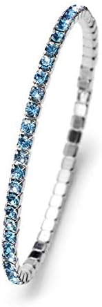 OIIVER WEBEROliver Weber 5214206 Rhodium Dance Bangle Bracelet for Women