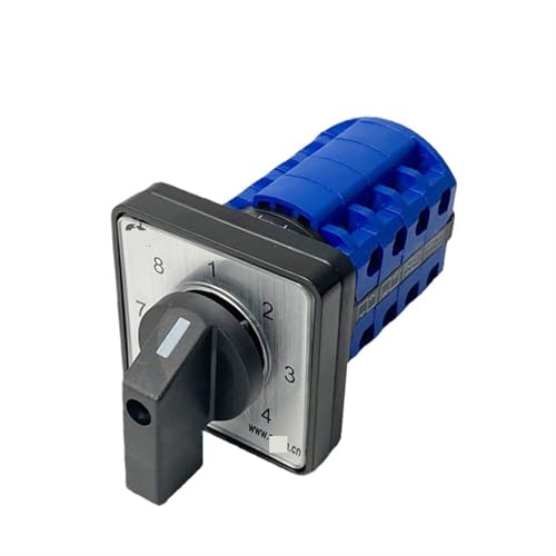 Interrupteur à came rotatif électrique LW39B-16/4 690V 16A 4 pôles à 8 positions