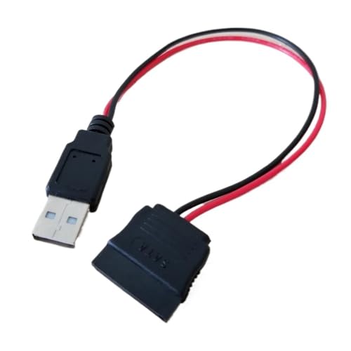 Cable adaptador USB a SATA 30 cm 18AWG miniatura 3