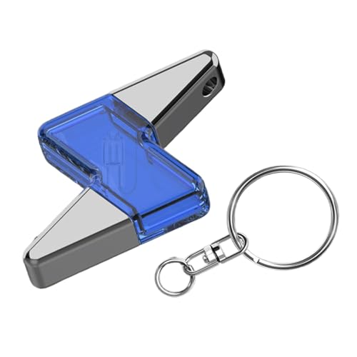 Gomice Descargador estático,Descargador antiestático, Removedor de electricidad estática en forma de perno, Gadget de protección estática multifuncional, herramienta compacta antiimpacto para uso en