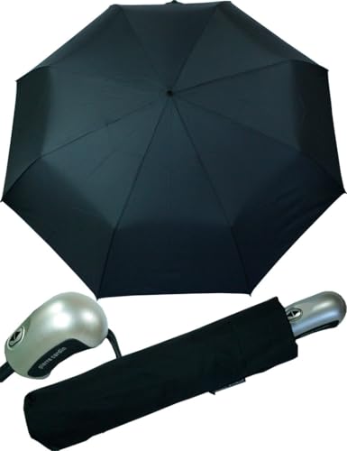 Parapluie XL Pierre Cardin noir automatique 33 cm pour rester sec en ville