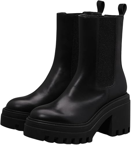 Bottines et boots Calvin Klein CHUNKY HEELED CHELSEA LTH pour Femme - vue 4