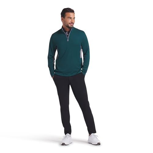 PUMA GOLF PURE 2.0 1/4 ZIP, DARK MYRTLE, 4XL - image 2