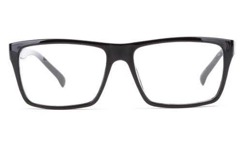 Image of Classic Unisex Squared Fashion Clear Lens Eye Glasses Frame Clear Lens Glasses Men Women