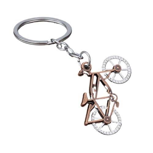 Porte-clés de voiture avec pendentif vélo élégant pour organiser vos clés au quotidien