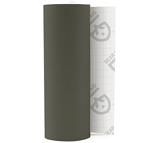 GEAR AID Tenacious Tape Ripstop Ruban adhésif de réparation pour tissu et vinyle, 7,6 x 50,8 cm, vert OD Cover