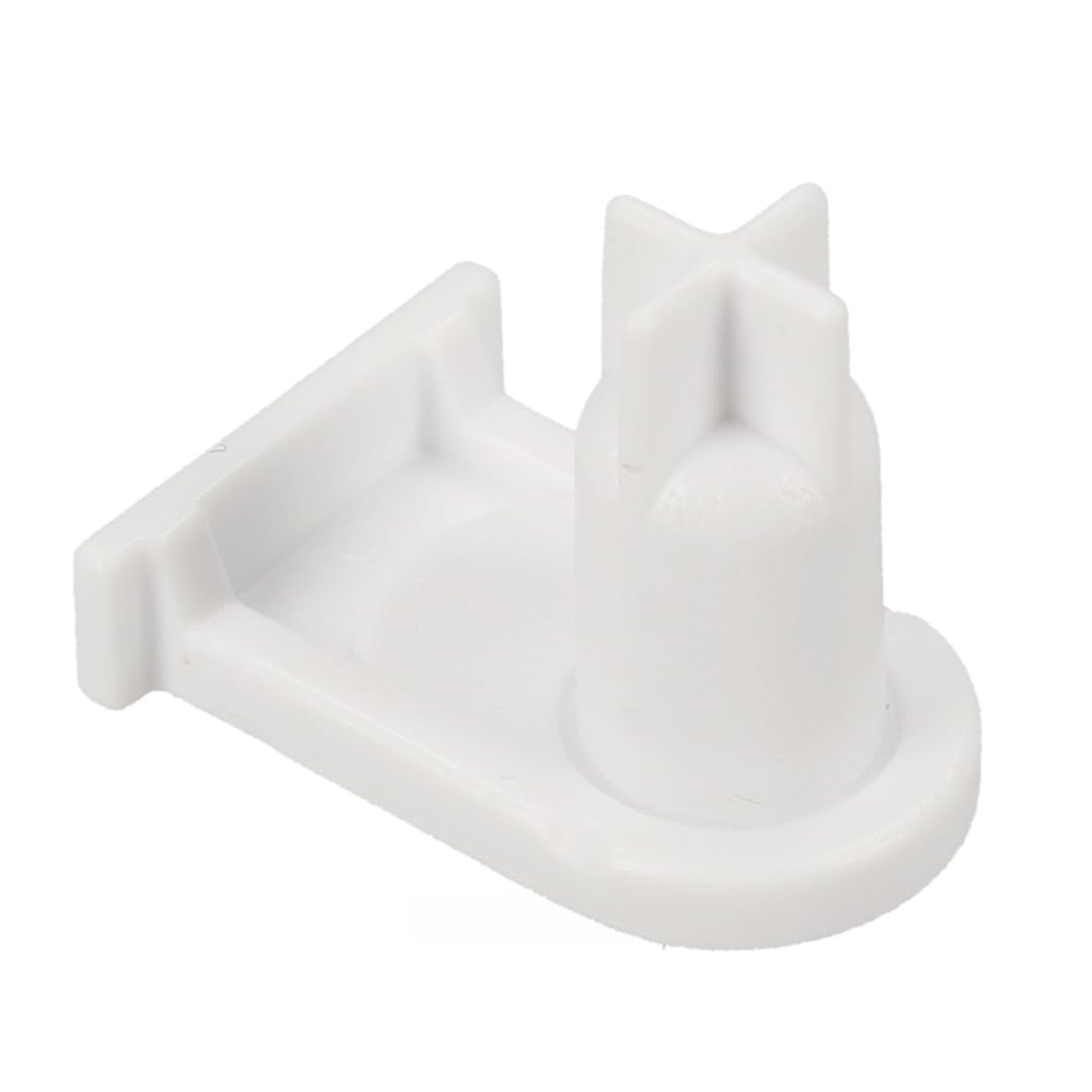 Aspares White Fridge Freezer Door Hinge Support Socket Compatible With Siemens 00169301