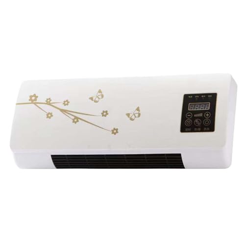 Split Max Aire Acondicionado Portatil, Aire Acondicionado Portátil 2 En 1, Enfriador De Aire Y Calentador Portátil De Pared, Protección Contra Sobrecalentamiento Aire Acondicionado Con Temporizador