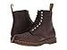 Dr. Martens Unisex 1460 Crazy Horse Leather 8 Eye Boot, Dark Brown, 10 Women/9 Men